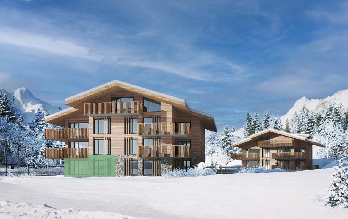 Appartement 4.5 pièces neuf de haut standing au pied des pistes en Résidence Principale avec 2 places de parc incluses